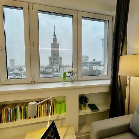 Appartement Palace 3 Wifi 65'tv Netflix Hbo Applettv Varsovie
