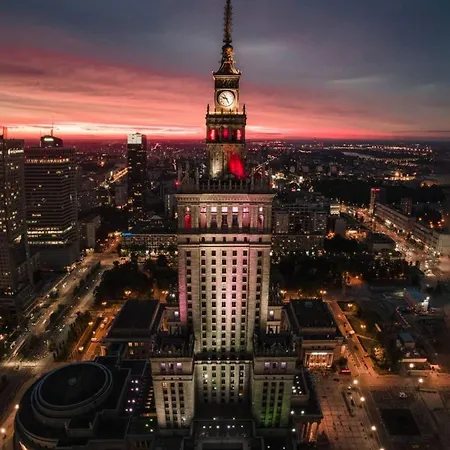 Διαμέρισμα Palace 3 Wifi 65'tv Netflix Hbo Applettv Βαρσοβία