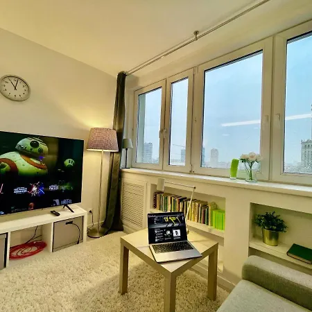 Appartement Palace 3 Wifi 65'tv Netflix Hbo Applettv Varsovie